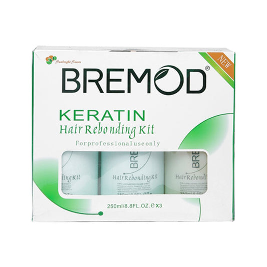 Bremod Keratin Kit : Silky Straight Keratin Rebonding 250 ml