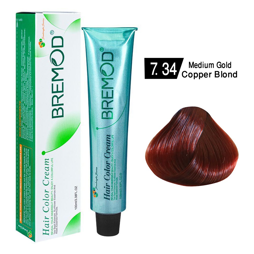 BREMOD Hair Color Tube+Developer