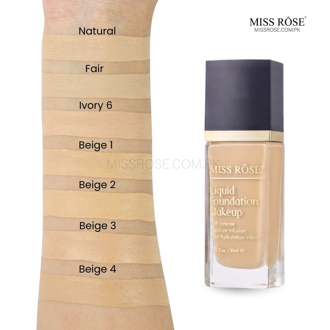 Miss Rose Liquid Makeup Foundation