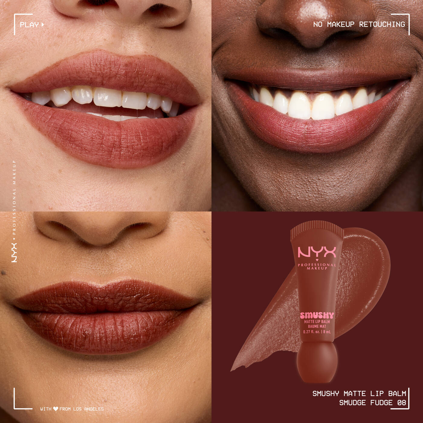 NYX SMUSHY MATTE LIP BALM 8ml