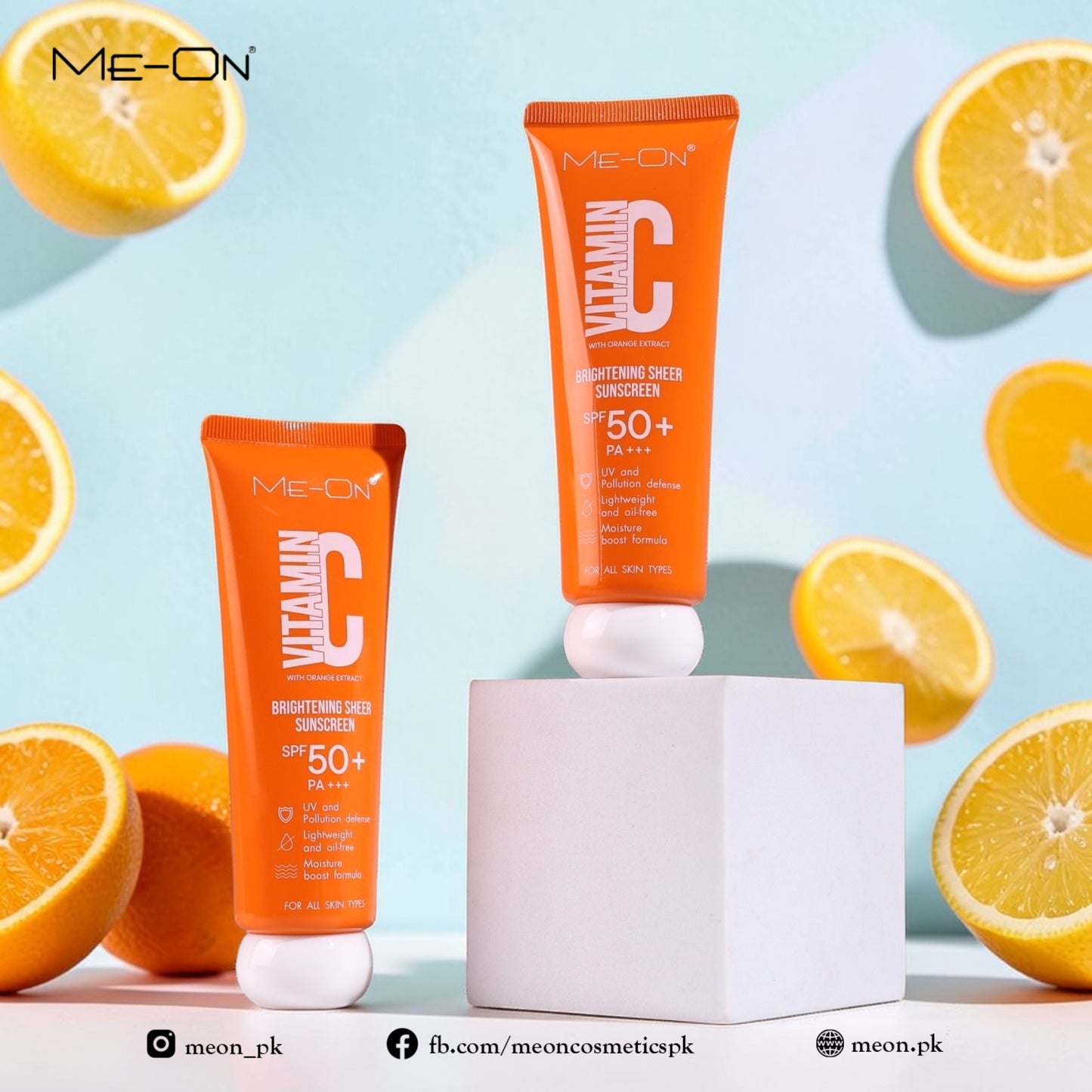 ME-ON Vitamin C SUNSCREEN (SPF 50+, PA+++)