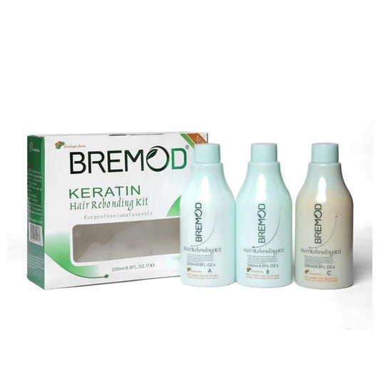 Bremod Keratin Kit : Silky Straight Keratin Rebonding 250 ml