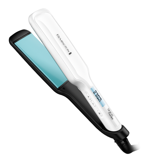 REMINGTON S8550 HAIR STRAIGHTENER SHINE THERAPY WIDE PLATE