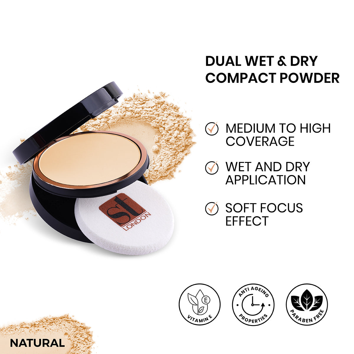 ST London - Dual Wet & Dry Compact Powder