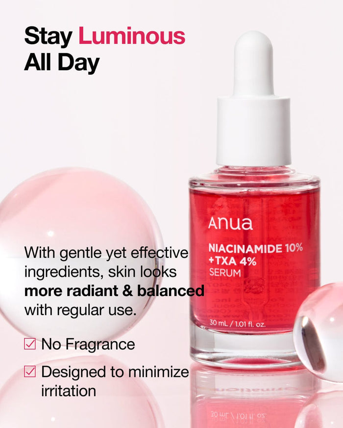 Anua Niacinamide 10% + TXA 4% Dark Spot Correcting Serum - 30ml