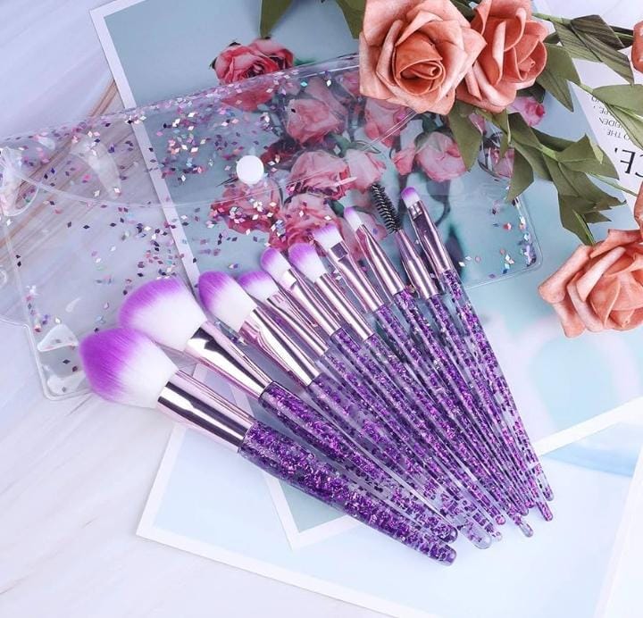 10 pcs Makeup Brush Set