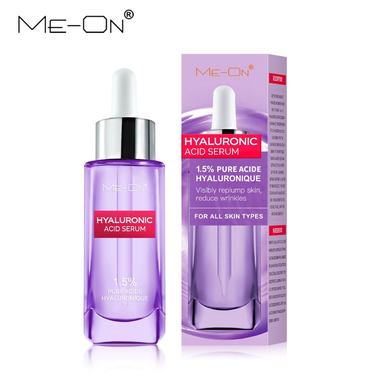 Meon Hyaluronic Acid Serum with Anti Wrinkle Formula