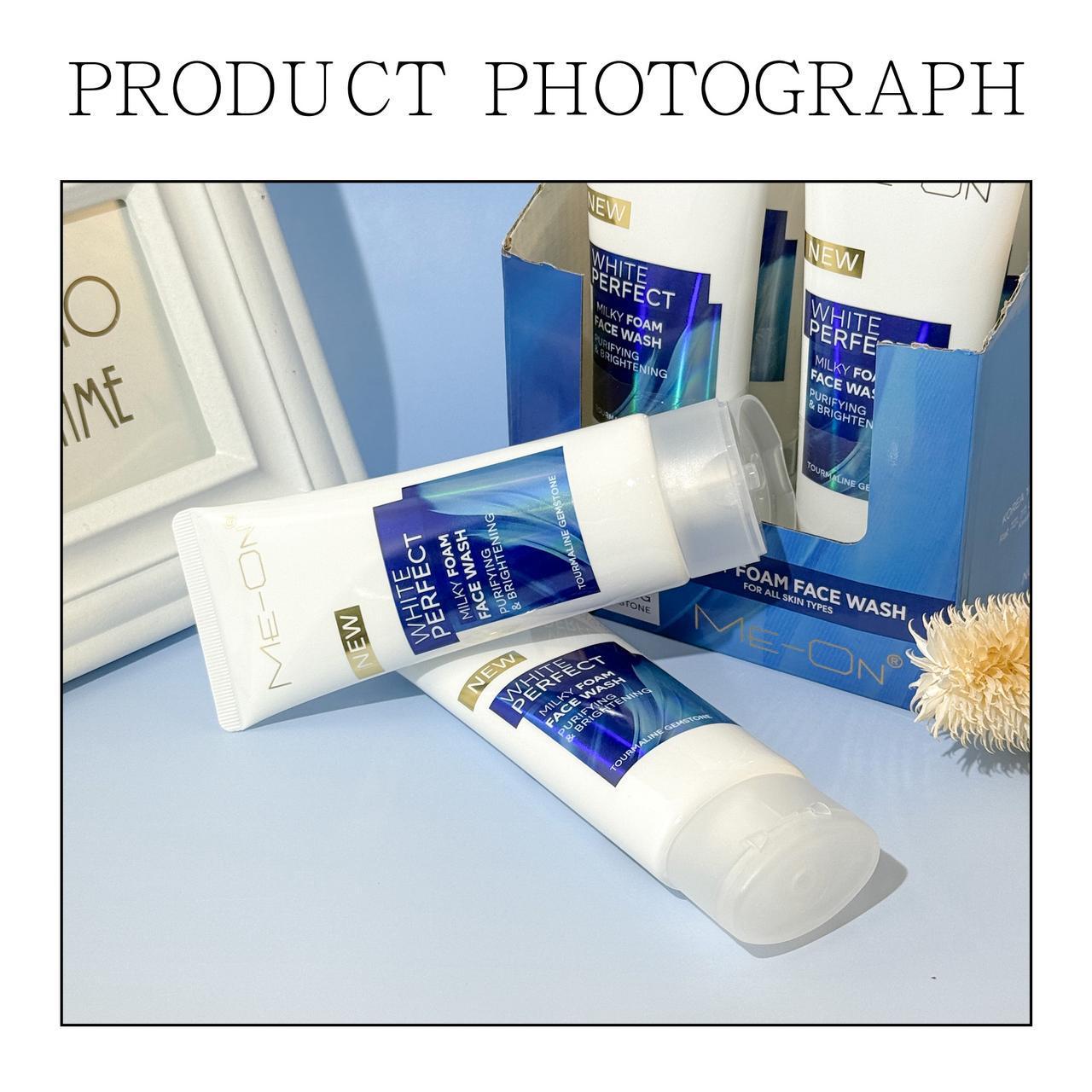 MEON White Perfect Milky Foam Face Wash