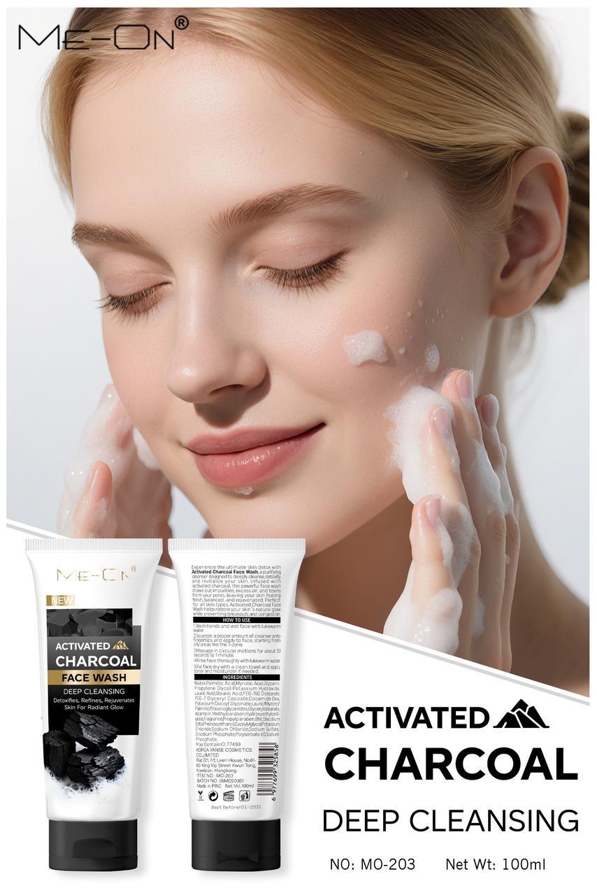 MEON Charcoal Face Wash