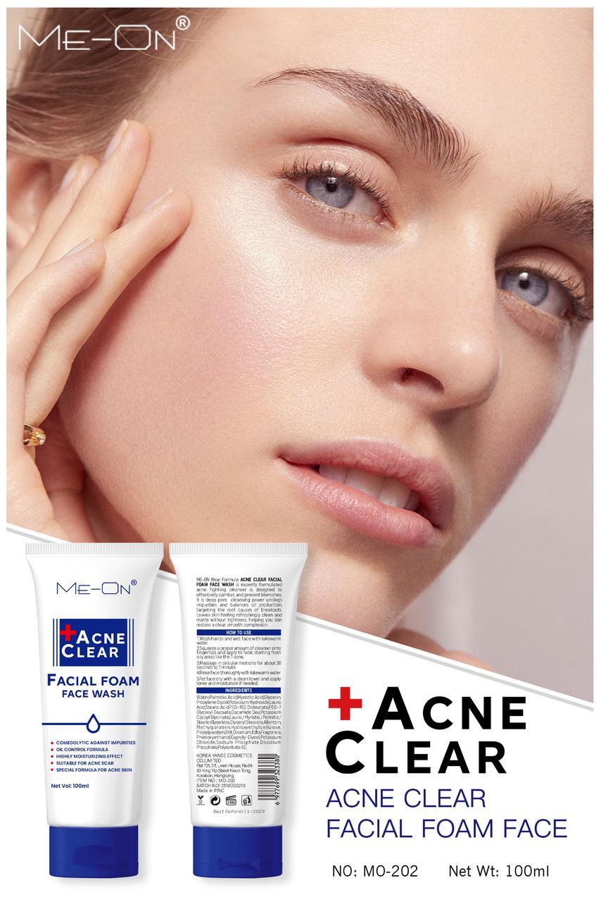Meon Acne Clear Facial Foam Face Wash