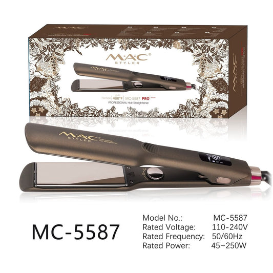 MAC Styler Professional Hair Straightener Model # MC-5587 Pro