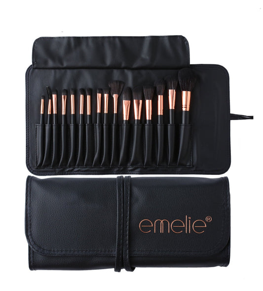 Emelie 16 Pcs Makeup Brush Set