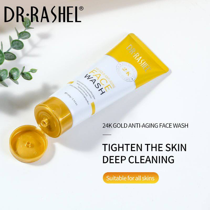 DR RASHEL Product New 24K Gold Anti-Aging Face Wash 100g