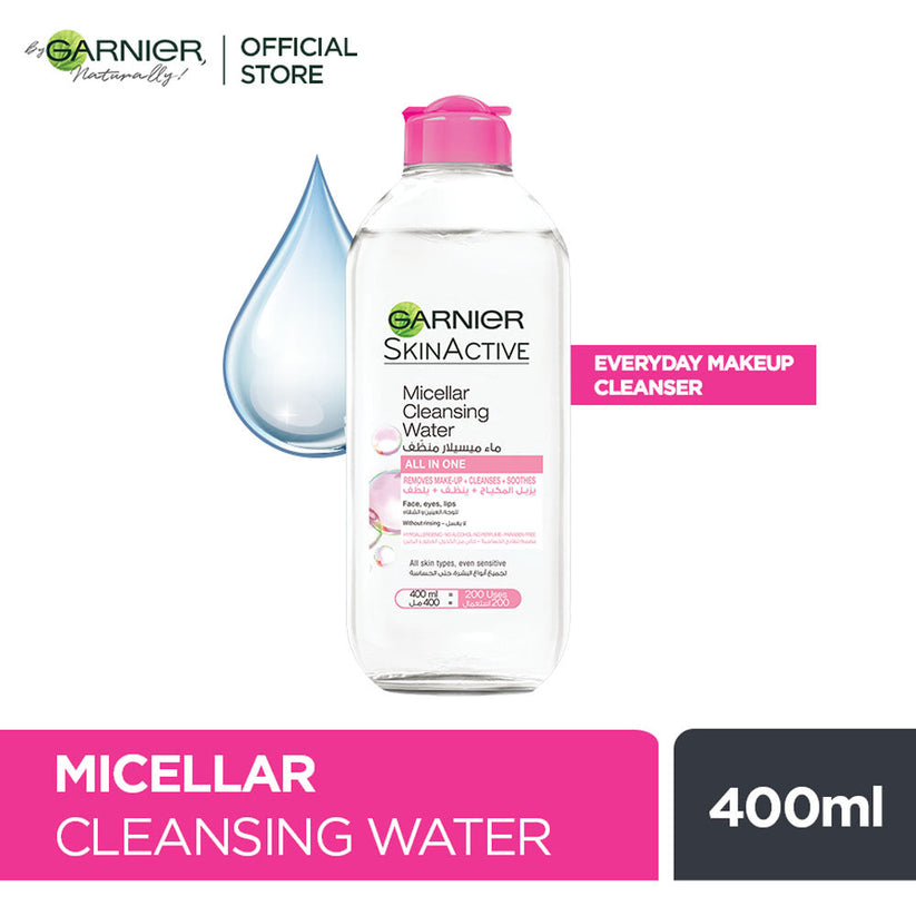 Garnier Skin Naturals Micellar Cleansing Water, Alcohol Free