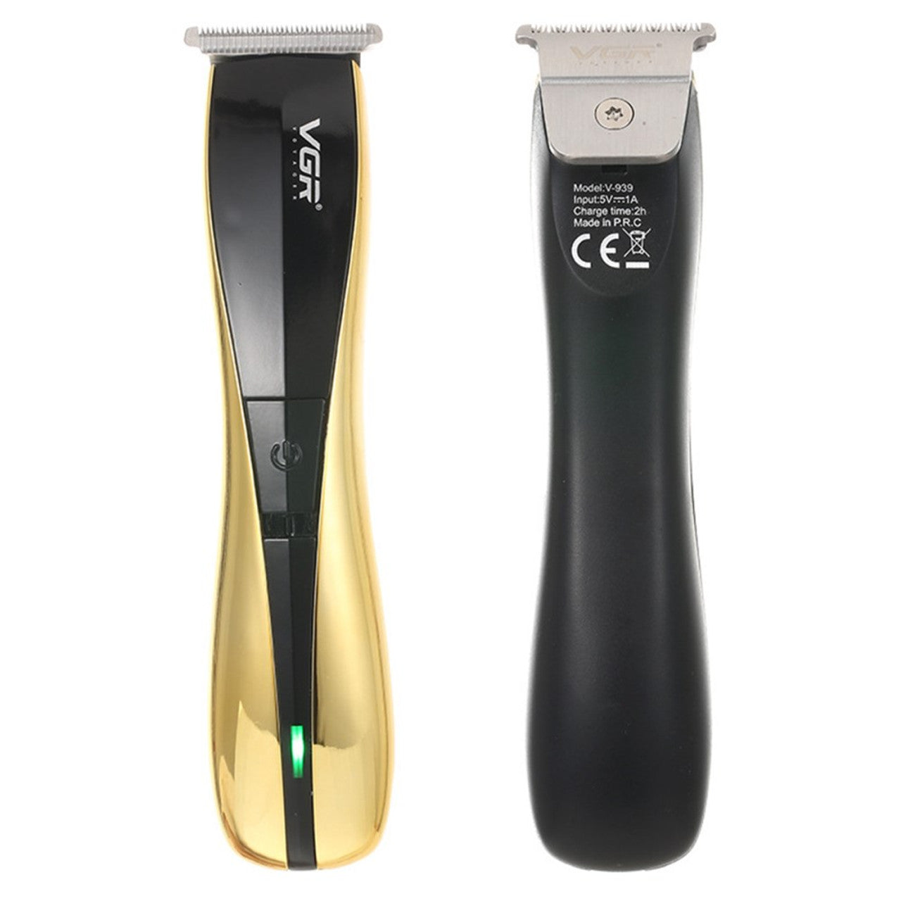 VGR V-939 Professional Hair Trimmer Portable Hair Electric Clipper with Indicator Light.