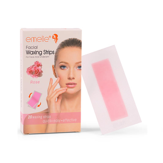 Emelie Face Wax Strips 20 pcs