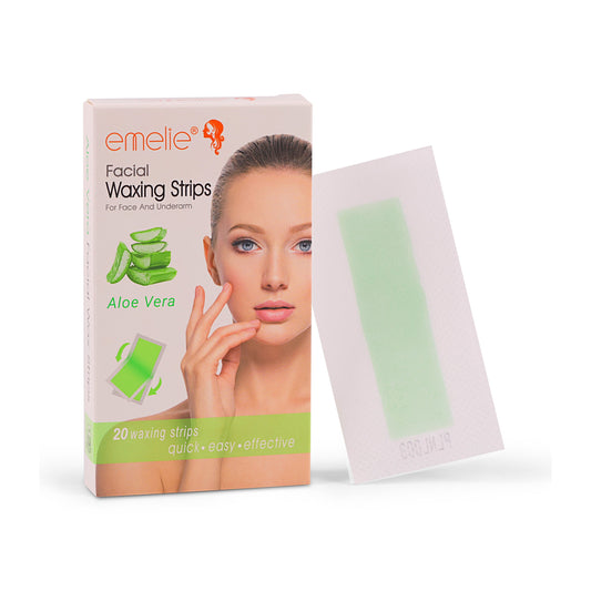 Emelie Face Wax Strips 20 pcs