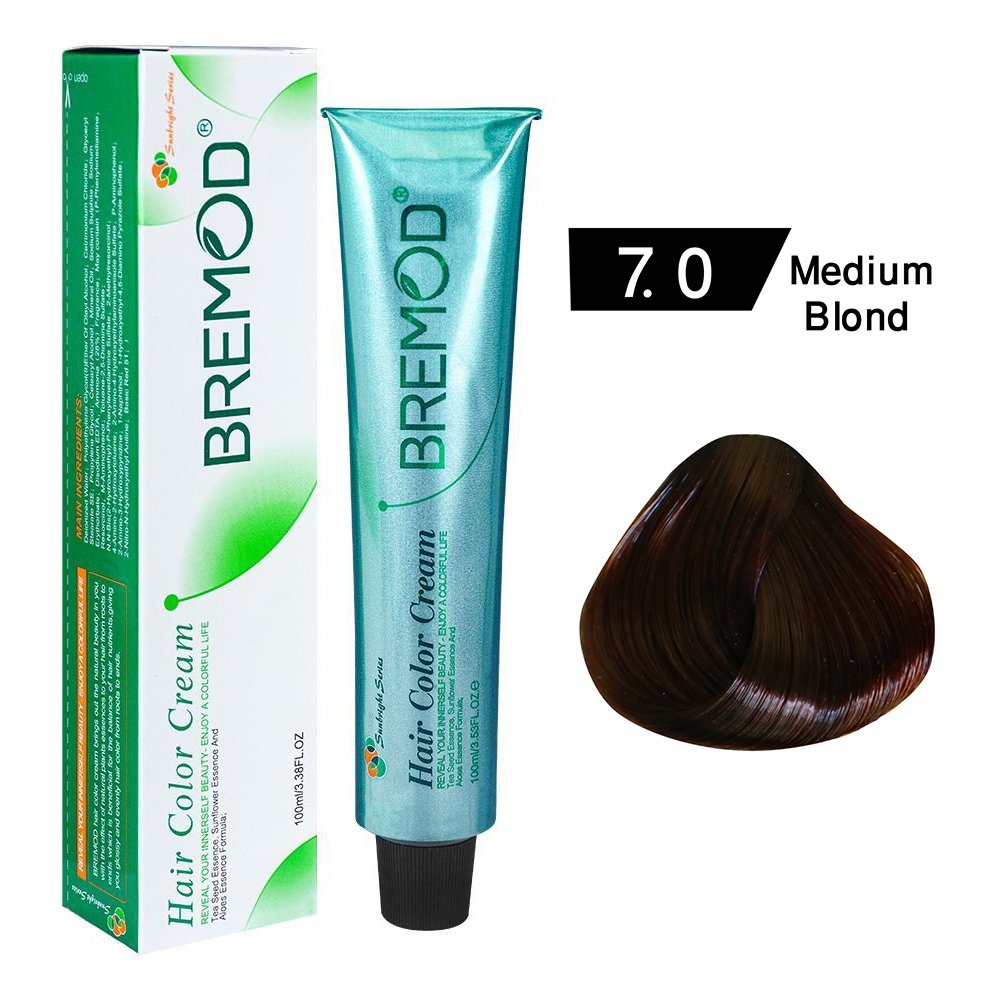 BREMOD Hair Color Tube+Developer