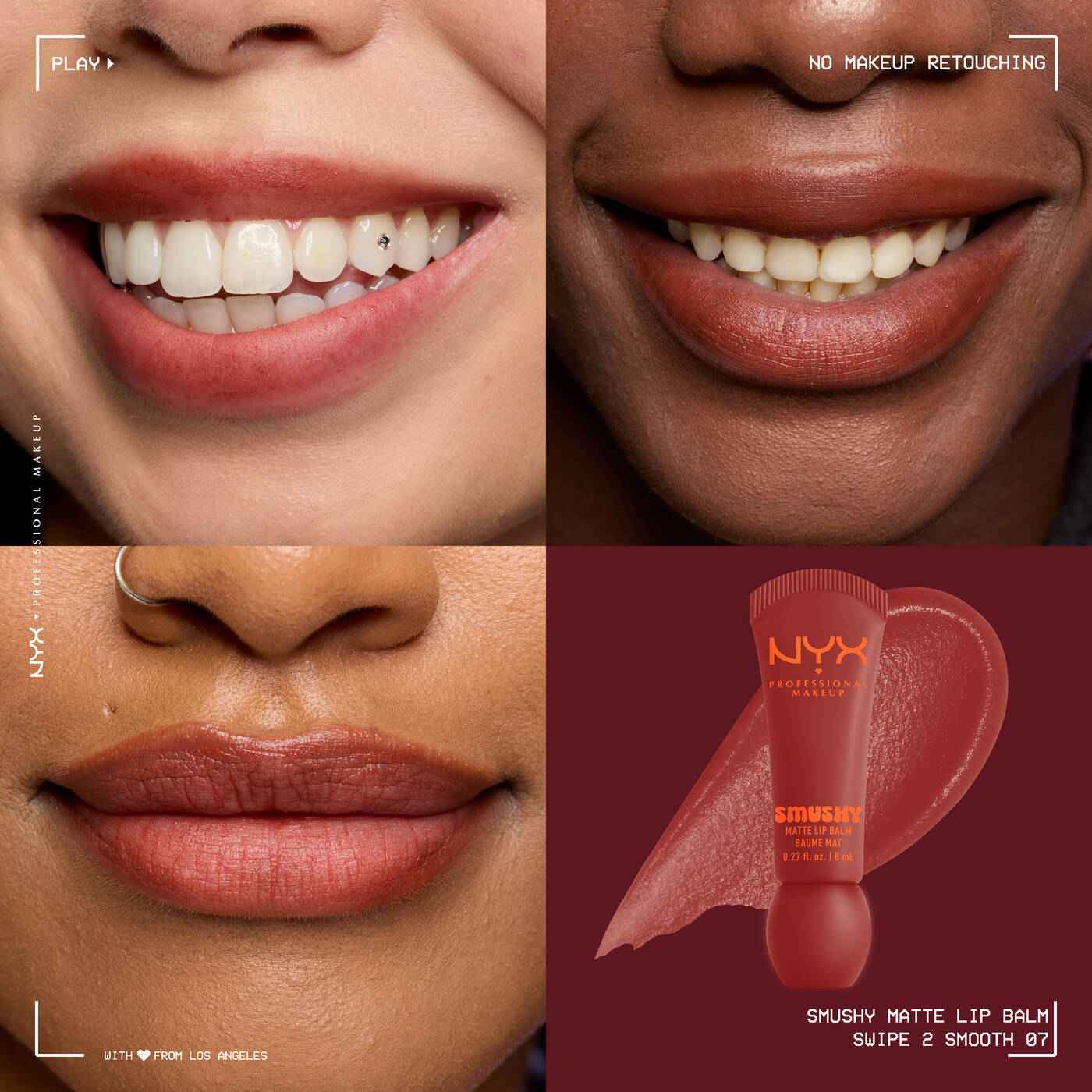 NYX SMUSHY MATTE LIP BALM 8ml