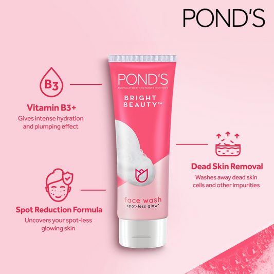 Ponds Bright Beauty Face Wash - 50G