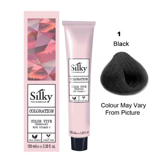 Silky Hair Color (Tube+Developer)