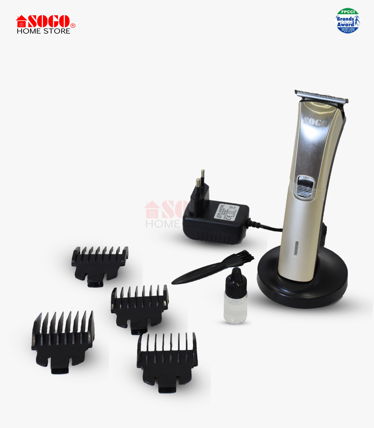 Sogo Professional Rechargeable Hair & Beard Trimmer (JPN-107)