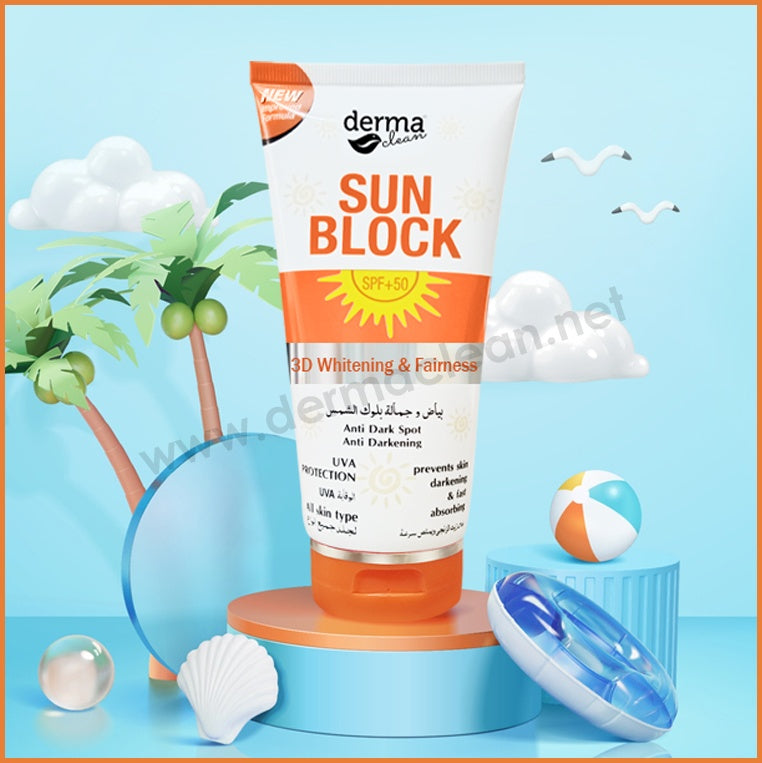 Derma Clean Sun Block – GB Cosmetics