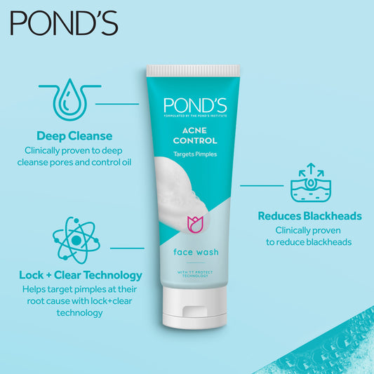 Ponds Acne Control Face Wash - 50G