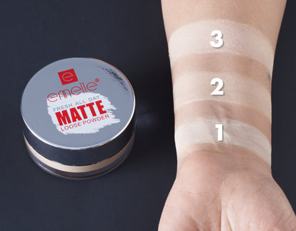 Emelie Matte Loose Powder