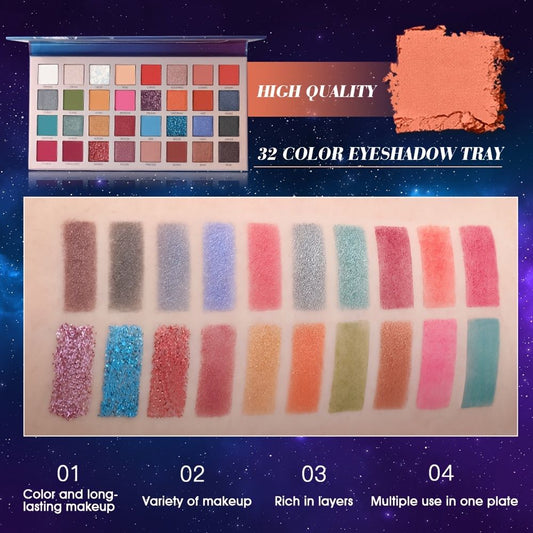 Coco Urban Cosmic Dream 32 Colour Eyeshade Kit
