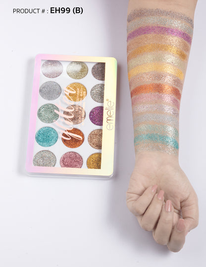 Emelie 15 Colour Glitter Kit