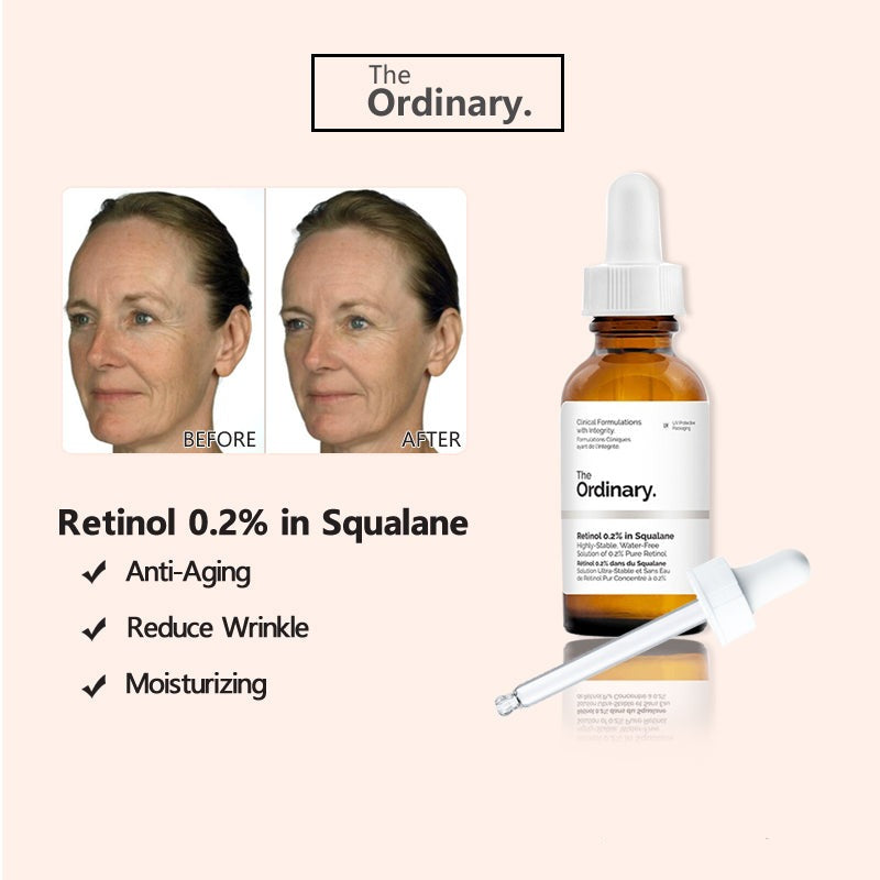 The Ordinary in Squalane, 30 ml – GB Cosmetics
