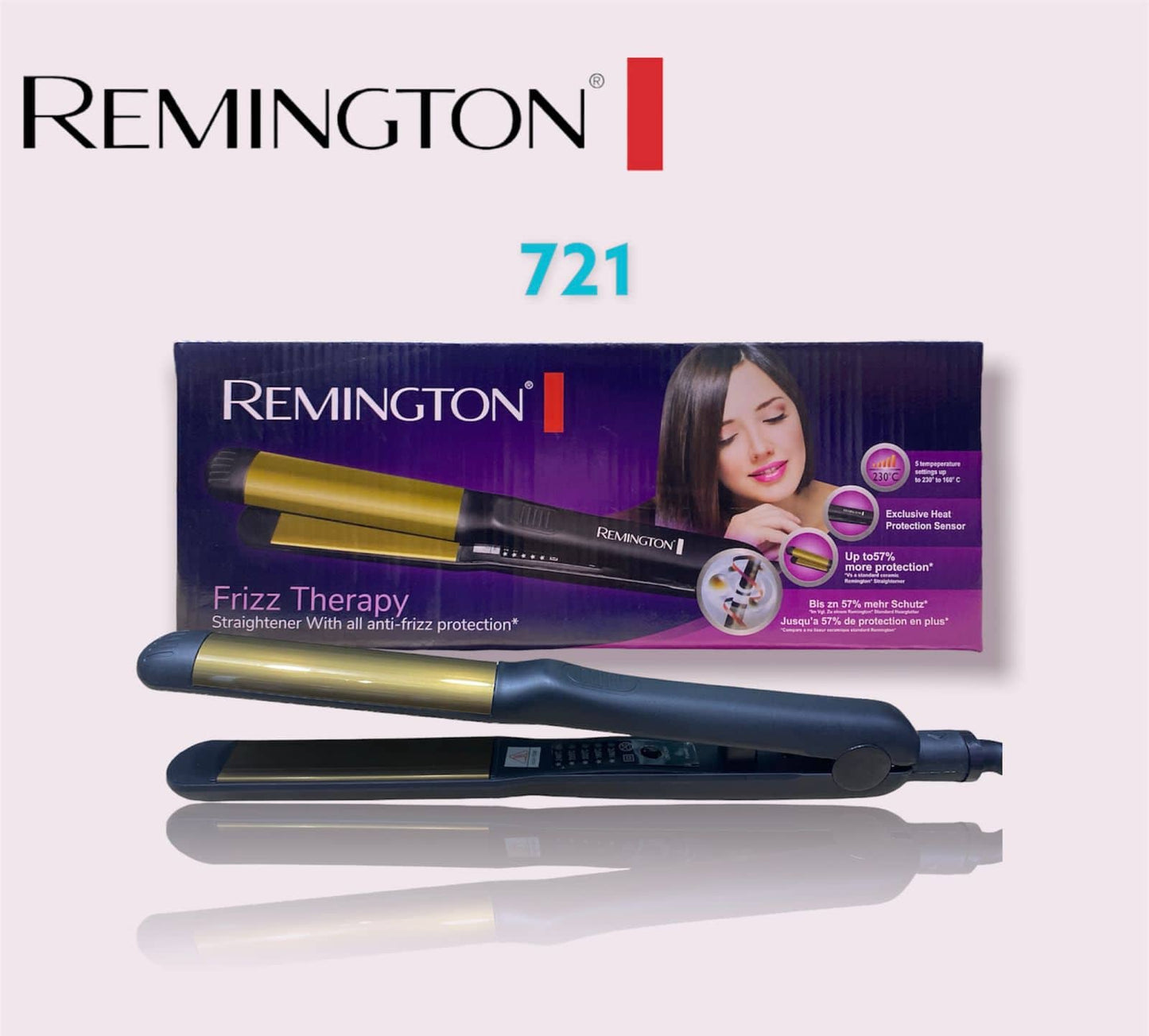Hair Straightener Plancha Remington Frizz Therapy Precio Coconut