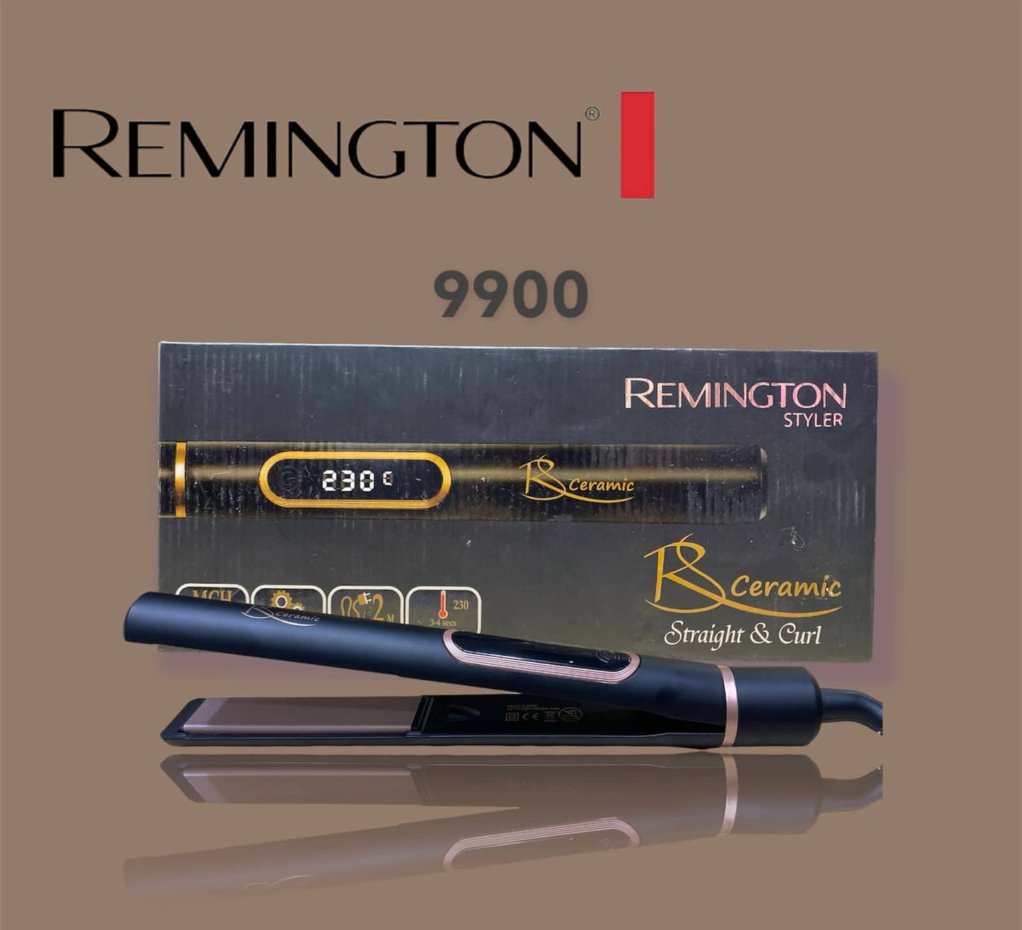 Remington Styler Ceremic Straight And Curl