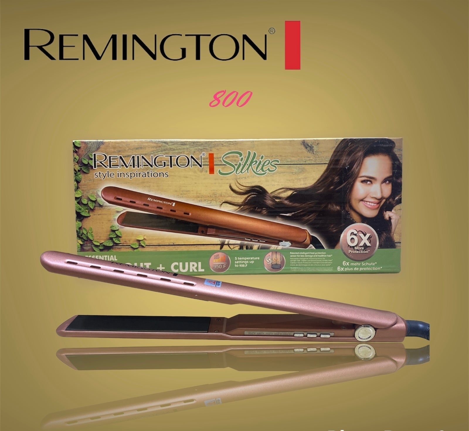 Remington Straightener Model # 800 – GB Cosmetics